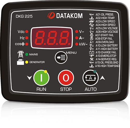 DKG-225 Автозапуск генератора с зарядным устройством