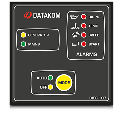 DKG-107 Автозапуск генератора