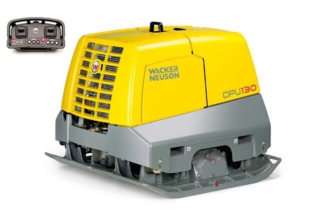 Виброплита реверсивная дизельная Wacker Neuson DPU 130 Le на пульте (1185 кг)